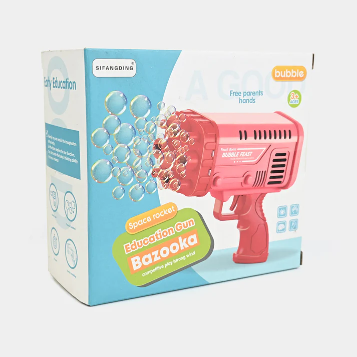 Bazooka Electric  Bubble Gun