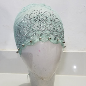 Fancy hijab cap ( Net )